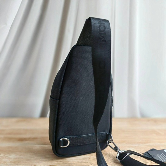 Кожаная сумка Montblanc Sling 27x15 см