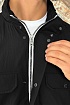 Мужская чёрная куртка Armani Exchange