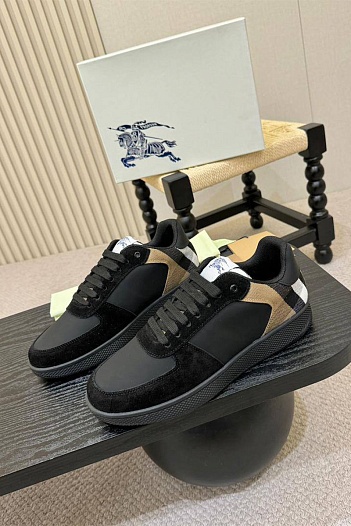 Мужские кроссовки Burberry Terrace - Black   
