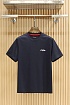 Мужская чёрная футболка Kiton premium
