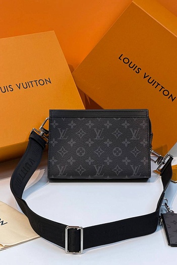 Кожаная сумка Louis Vuitton Gaston Wearable premium 22x14.5x4.5 см   