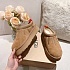 Меховые женские слипоны UGG Tassle - Chestnut