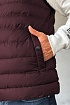 Мужской бордовый жилет Hugo Boss