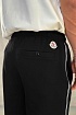 Мужской спортивный костюм Moncler striped - Black