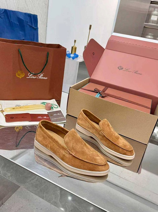 Женские заишевые лоферы Loro Piana Summer Walk premium