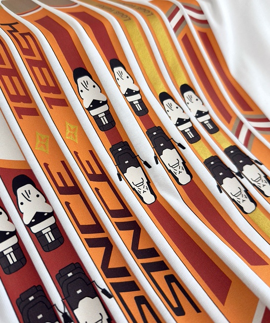 Белая оверсайз футболка Louis Vuitton Premium