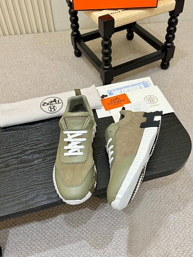 Мужские кроссовки Hermes Bouncing - Khaki   