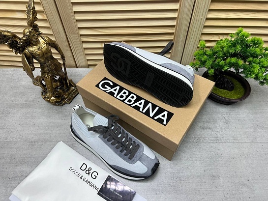 Мужские текстильные кроссовки Dolce & Gabbana