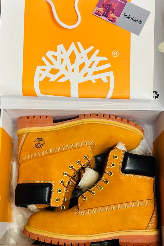 Зимние ботинки с мехом Timberland
