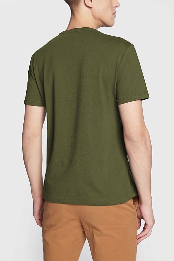 Футболка зелёного цвета Polo Ralph Lauren "Bear"   