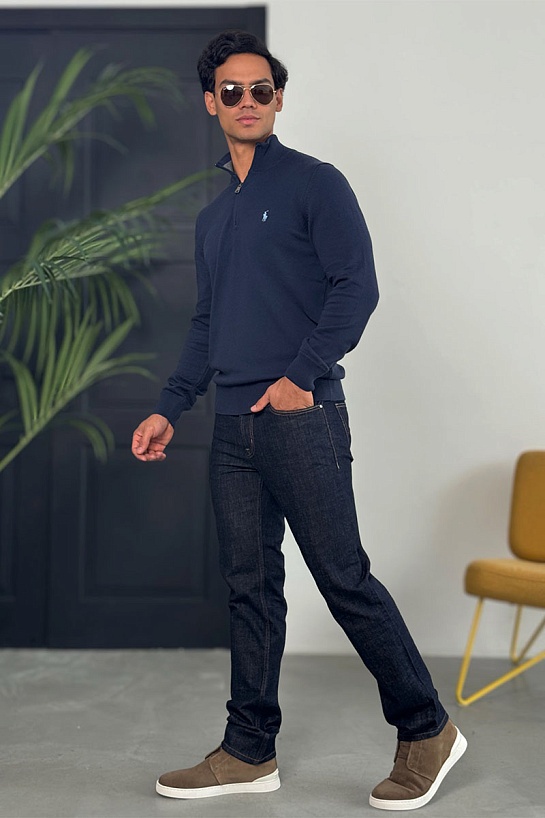 Мужские джинсы тёмно-синего цвета Роlо Ralрh Lаurеn regular fit
