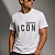 Мужская футболка Dsquared2 "ICON" - White
