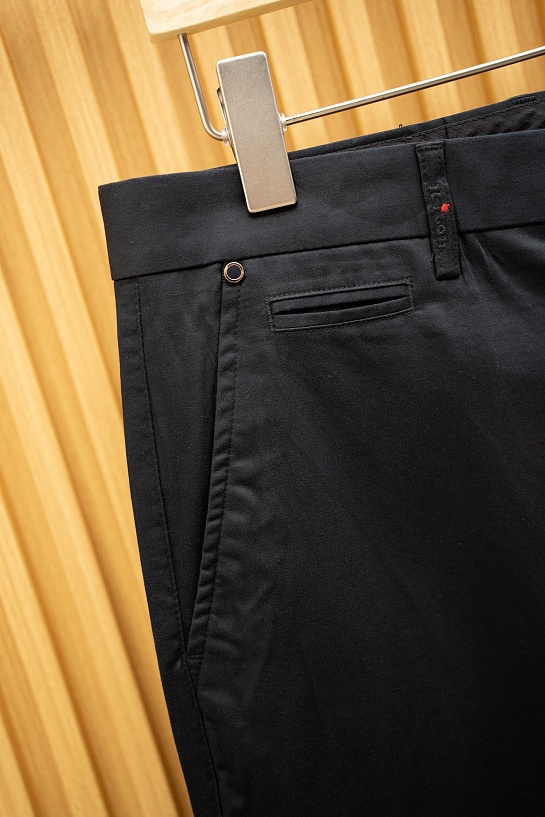 Мужские чёрные брюки Kiton Premium