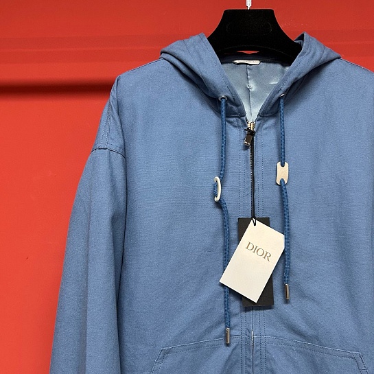 Мужская синяя куртка Dior Premium