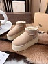 Женские ботинки UGG Classic Ultra Mini Platform - Beige