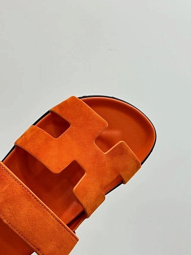 Женские сандалии Hermes Premium - Orange   