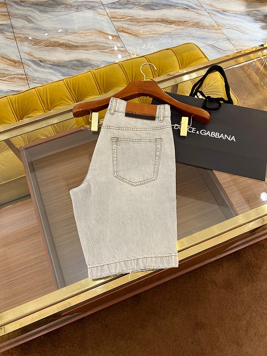 Джинсовые шорты Dolce & Gabbana Premium - Grey
