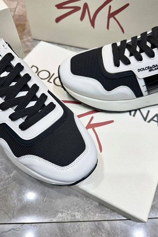 Мужские комбинированные кроссовки Dolce & Gabbana