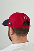 Мужская красная бейсболка Tommy Hilfiger logo-embroidered