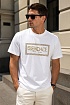 Белая футболка Collaboration Fendi x Versace Fendace Logo