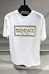 Белая футболка Collaboration Fendi x Versace Fendace Logo