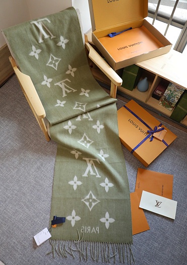 Шарф Louis Vuitton Reykjavik premium 191x45 см   