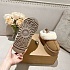Замшевые женские слиперы с мехом UGG Funkette Platform