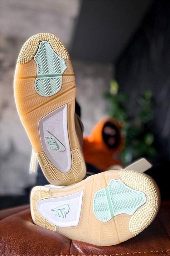 Кроссовки Air Jordan 4 x Off-White "Sail"