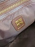 Женская сумка MIU MIU Kage 33x24 см - Chocolate