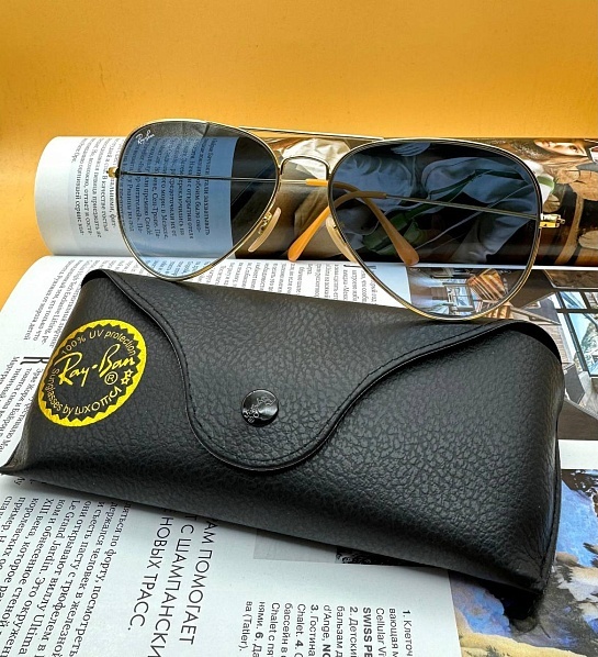Солнцезащитные очки Ray-Ban Aviator Large Metal