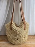 Плетёная сумка шоппер Yves Saint Laurent 32x38 см