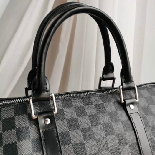 Дорожная сумка Louis Vuitton Keepall Damier Graphite 45x27 см   