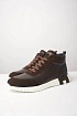 Кроссовки с мехом Hermes Bouncing high-top - Brown