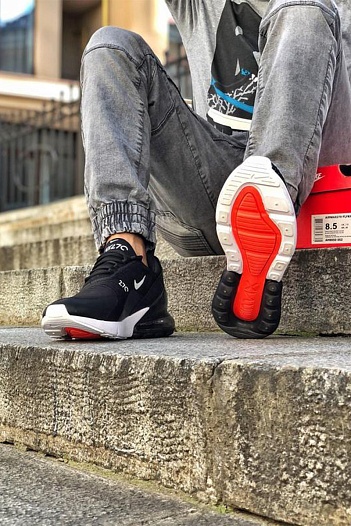 Кроссовки Nike Air Max 270 - Black / White   