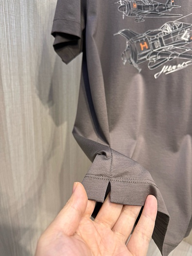 Мужская футболка Hermes Premium - Grey   