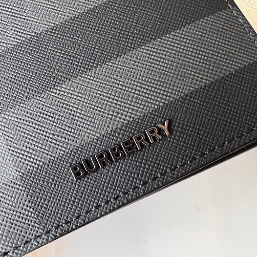 Кожаный кошелёк Burberry Premium 11x10 см   