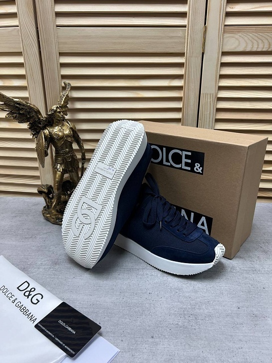 Мужские текстильные кроссовки Dolce & Gabbana