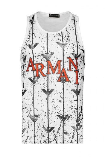 Мужская майка Emporio Armani - White   
