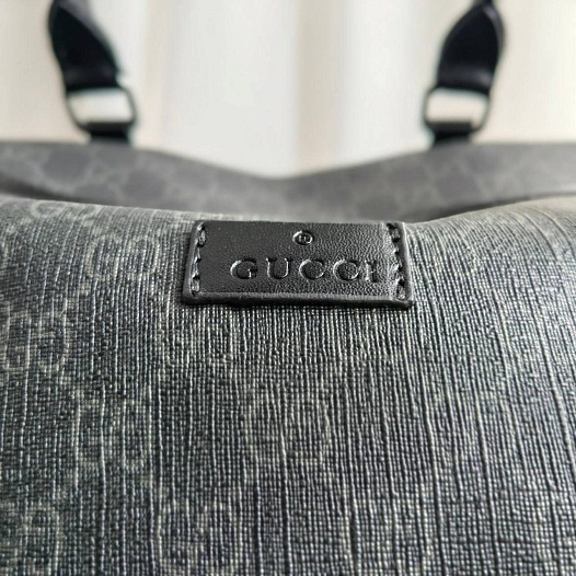 Кожаная дорожная сумка Gucci GG monogram 45x28 см   