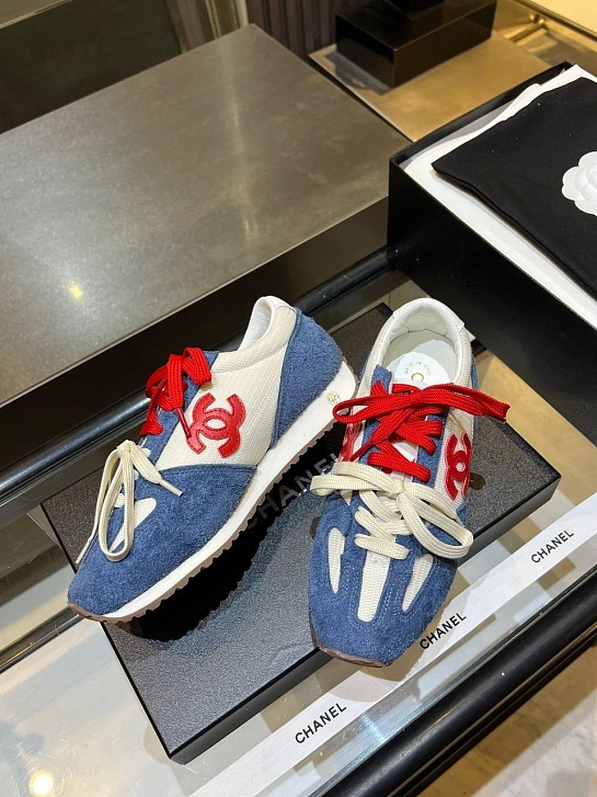 Женские кроссовки Chanel Premium