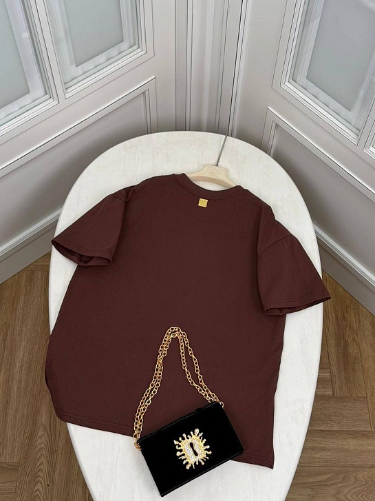 Женская футболка Schiaparelli premium - Brown