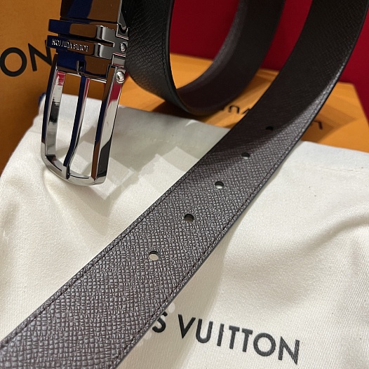 Кожаный ремень Louis Vuitton Taig premium   