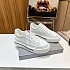 Комбинированные кроссовки Prada logo-stripe - White