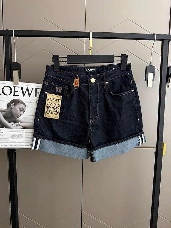 Женская джинсовые шорты Loewe premium