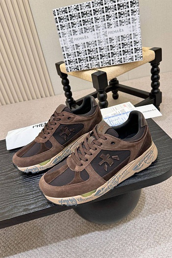 Мужские кроссовки Premiata Mase - Brown   