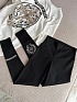 Женские черные леггинсы Chrome Hearts premium