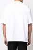 Оверсайз футболка Balenciaga Paris - White