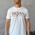 Мужская белая футболка Hugo Boss