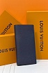 Кожаный бумажник Louis Vuitton Brazza premium 10x19x2 см