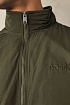 Мужская зелёная ветровка Hugo Boss logo-patch